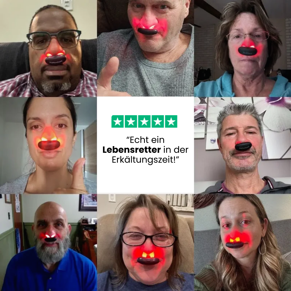 Nasenfrei Sinus Licht Komplett Set